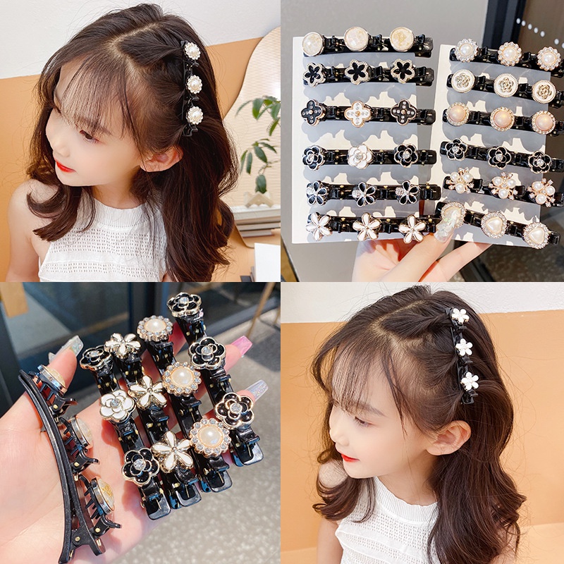 Children's Hair Artifact Hair Clip with Teeth Nonslip Summer Baby