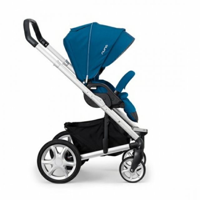 Nuna 2025 blue stroller