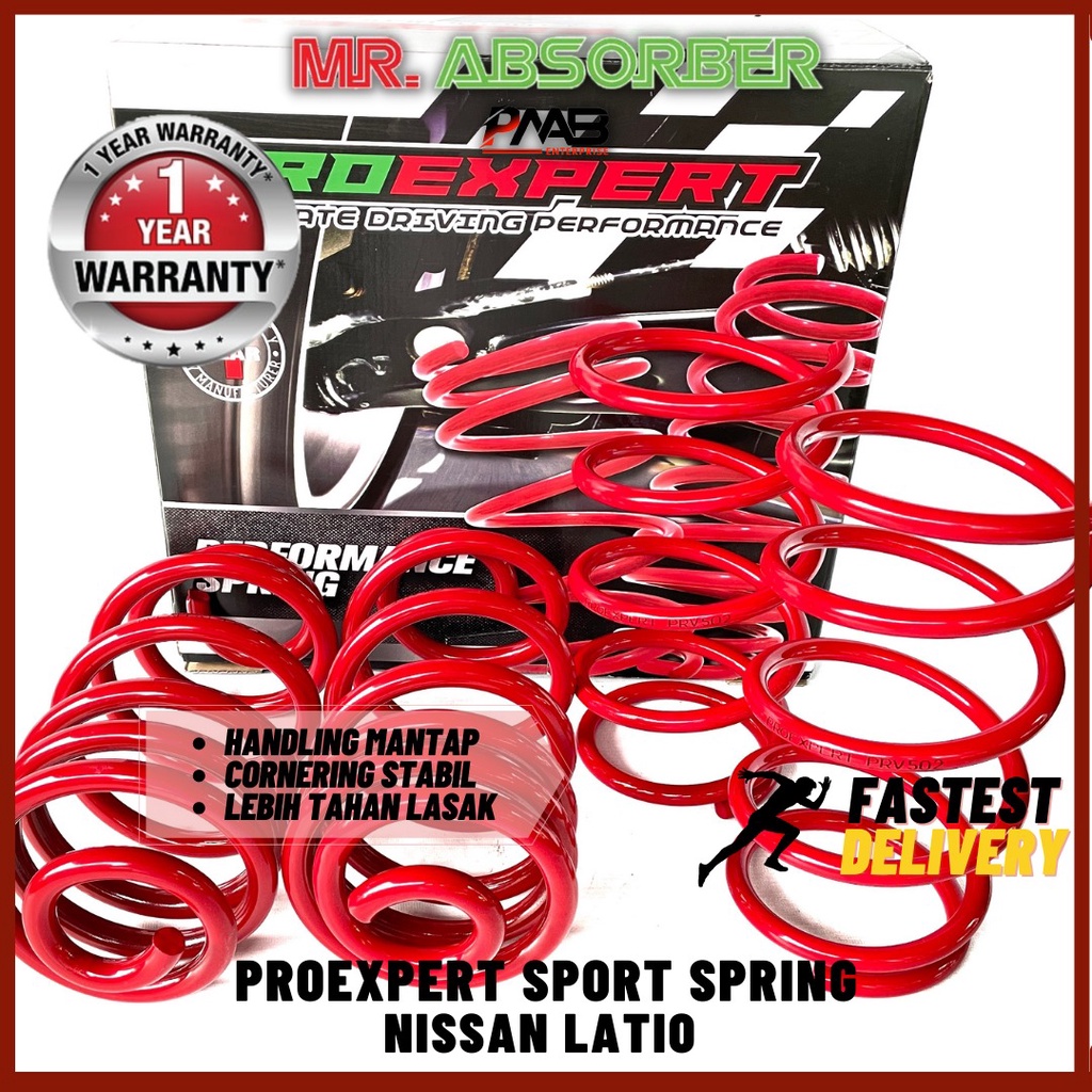 SPRING SPORT PROEXPERT NISSAN LATIO | Shopee Malaysia