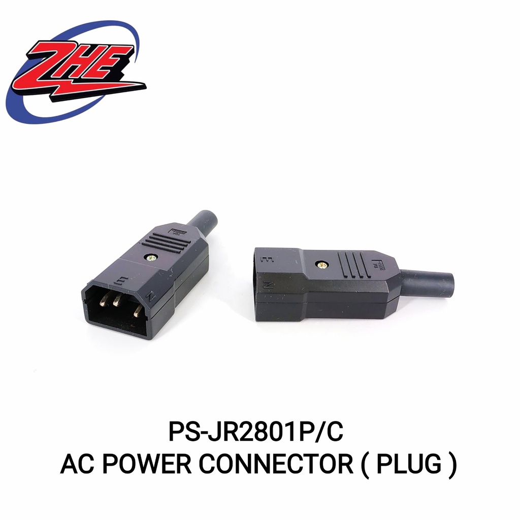 AC250V 10A PLUG SOCKET POWER IRON CORE ADAPTER 3 TERMINALS IEC320 C13 ...