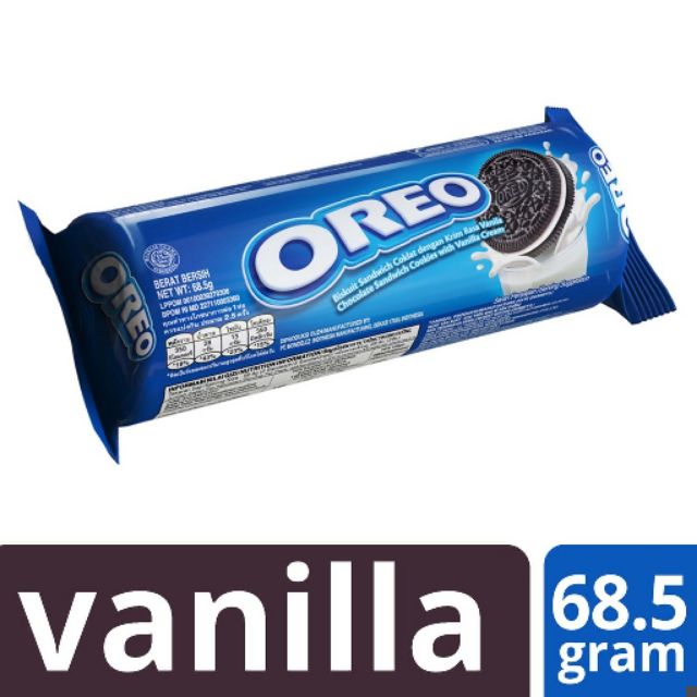 Oreo vanilla (68.5g) | Shopee Malaysia