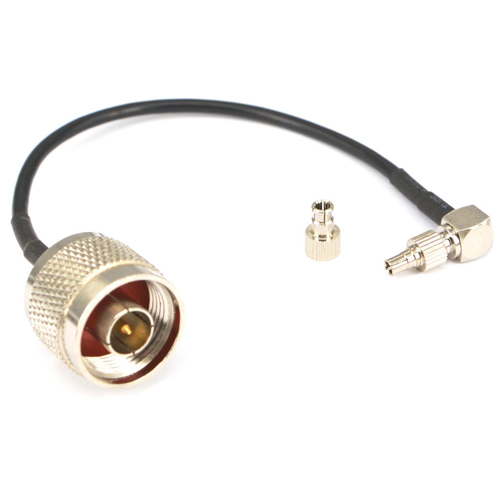 15cm RG316 Coax Cable TS9/CRC9 to N Male RF Antenna Coaxial Cable Pigtail 50 ohm for 3G/4G/5G
