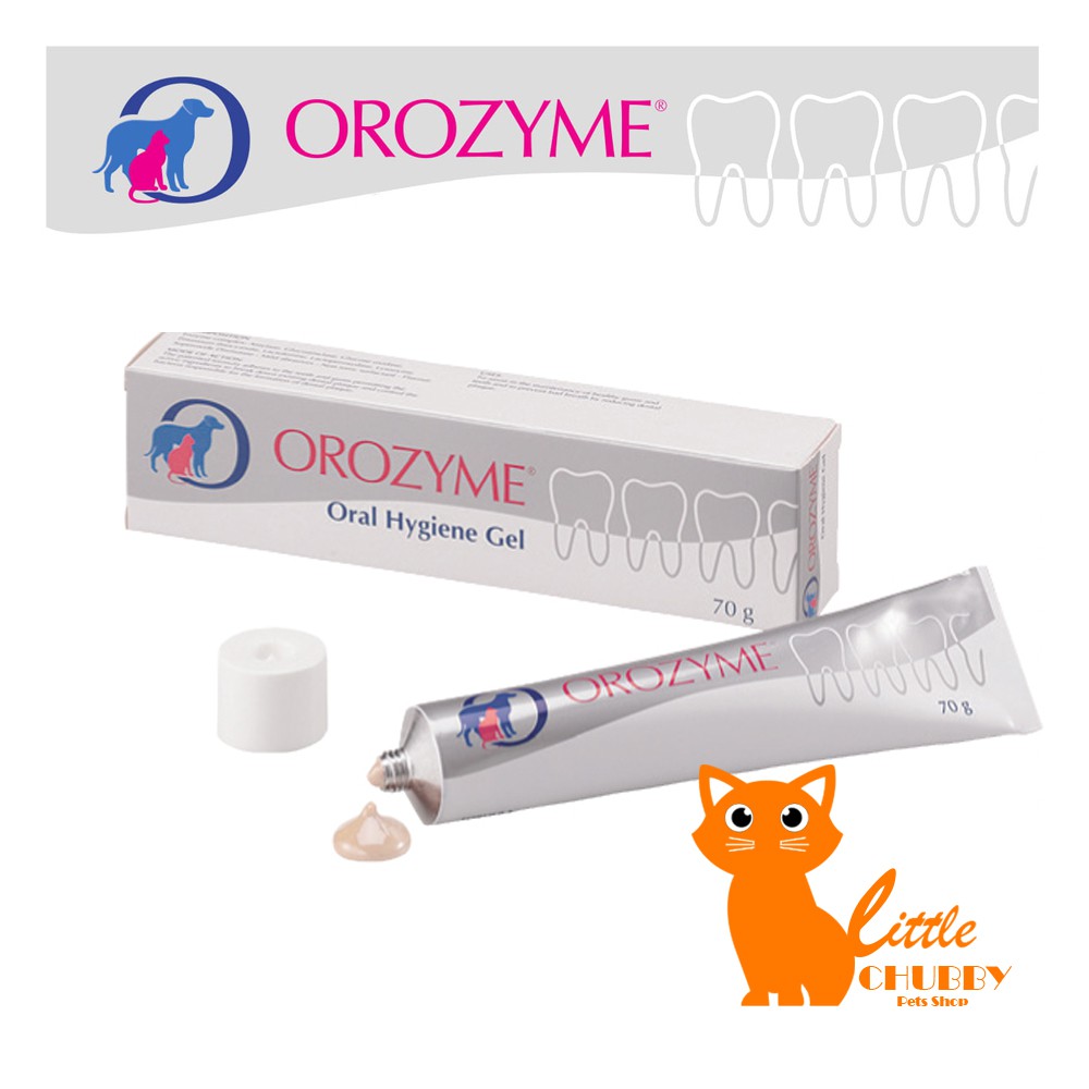 Orozyme oral hygiene clearance gel