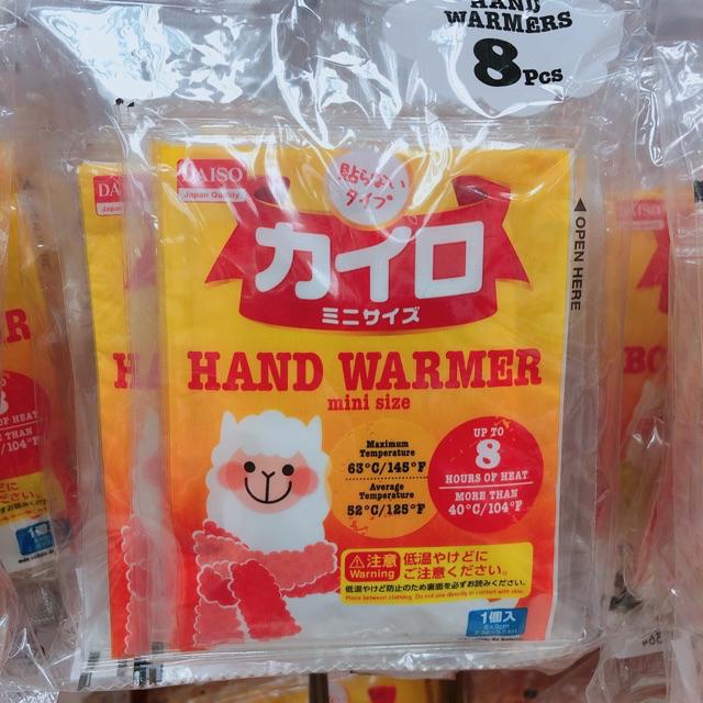 Heat Pack Daiso Warmer Hand Warmer Body Warmer Keep Warm Shopee Malaysia