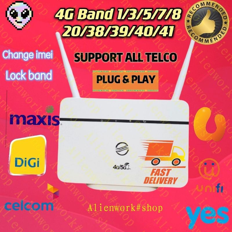 (Ready stock)-modefied modem router 4g Cpe-Rs860#Rs980/c300/Cp101 ...
