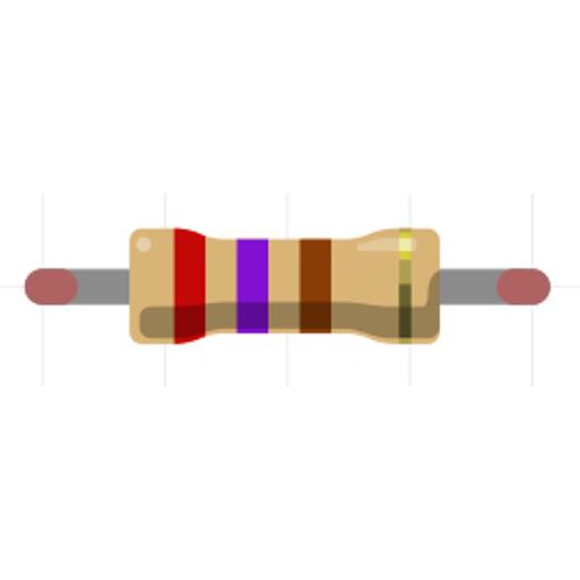 Perintang / Resistor 0.25W 5% (270R) 270ohm 270 ohm - [10pcs]
