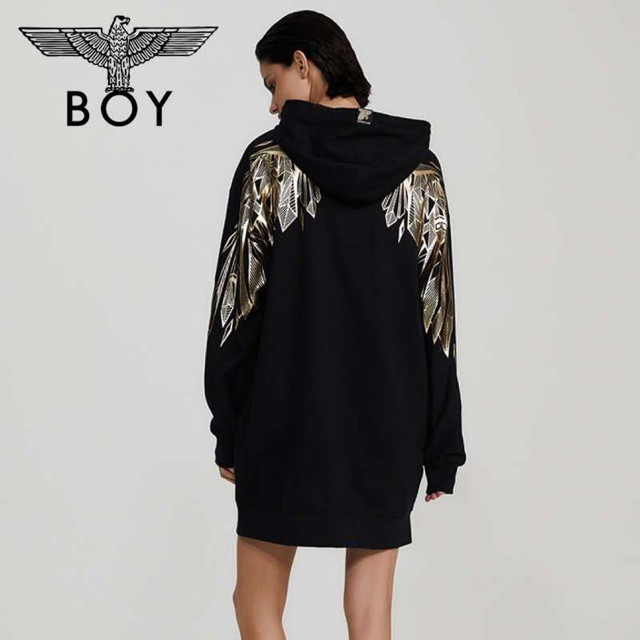 In Stock】 Boy London Wing🦅🦅 Long Sleeve Hooded Sweatshirt