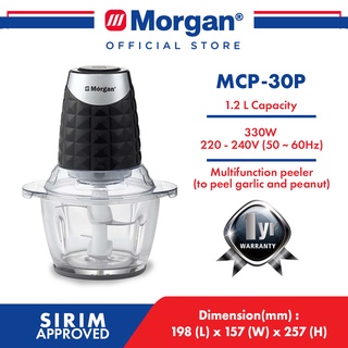 Morgan MFP-FC0325 Multi Prep Food Processor 