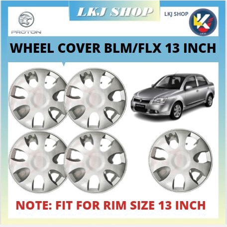 PROTON SAGA BLM/FLX WHEEL COVER FOR 1 PIECES & 4 PIECES | Shopee Malaysia