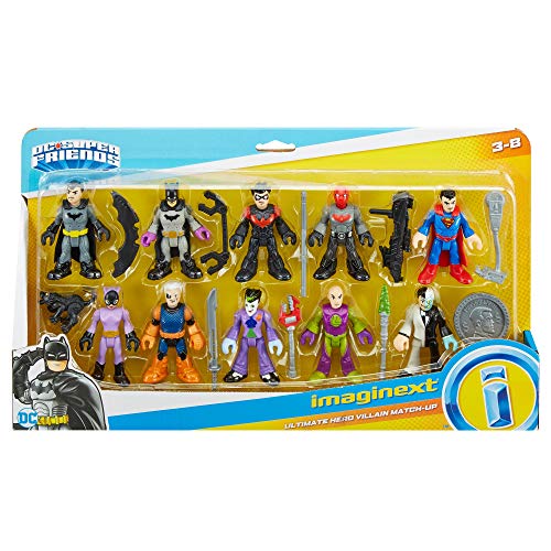 Imaginext dc super heroes and villains sales