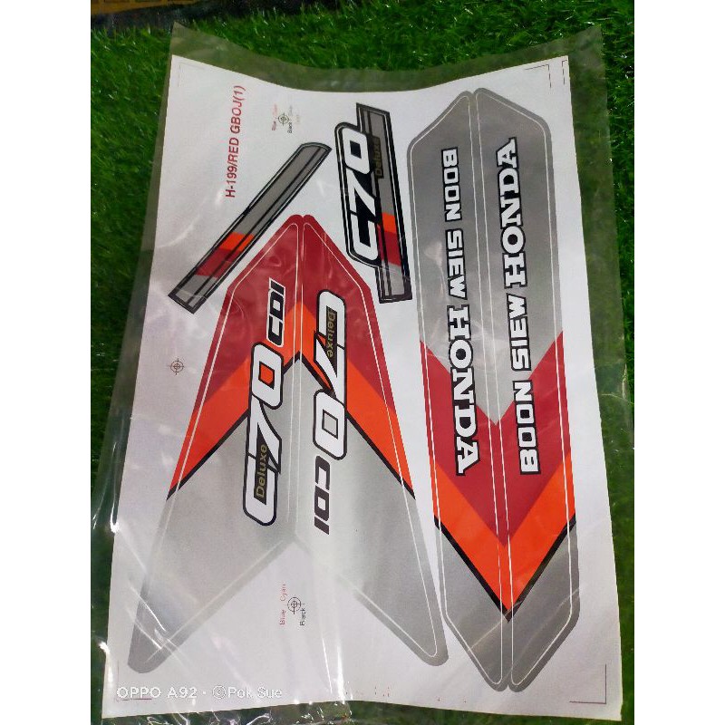 HONDA Ç70 BODY STIKERS SET | Shopee Malaysia