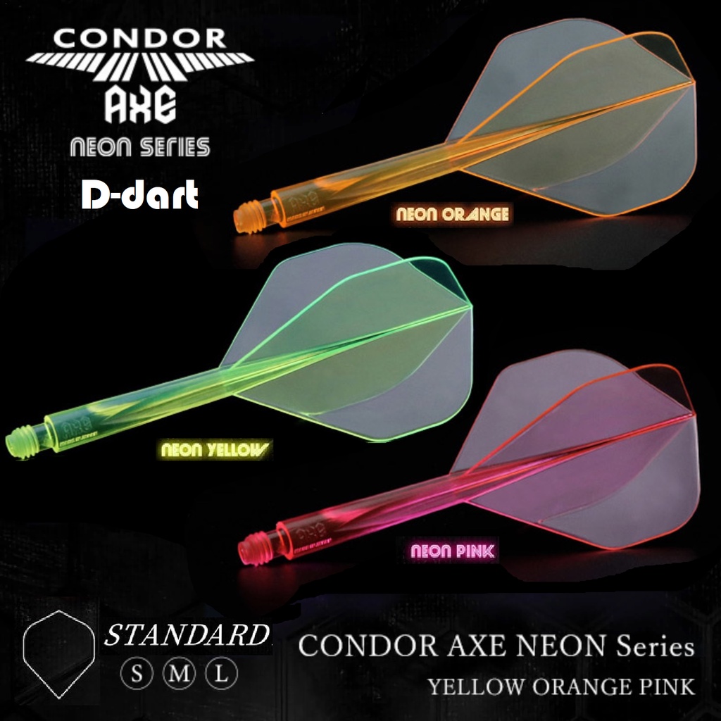 CONDOR AXE Darts Flight Condor Axe Neon Standard Integrated Dart