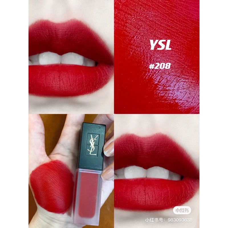 Ysl tatouage couture velvet cream 208 new arrivals