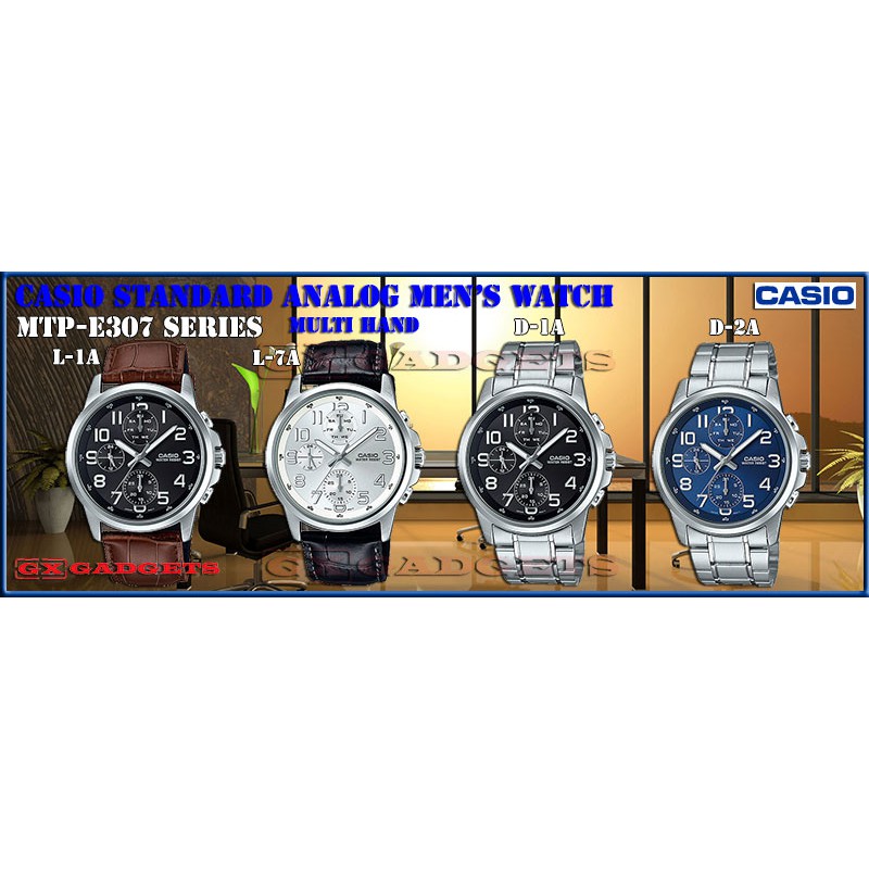 Casio mtp e307 hot sale