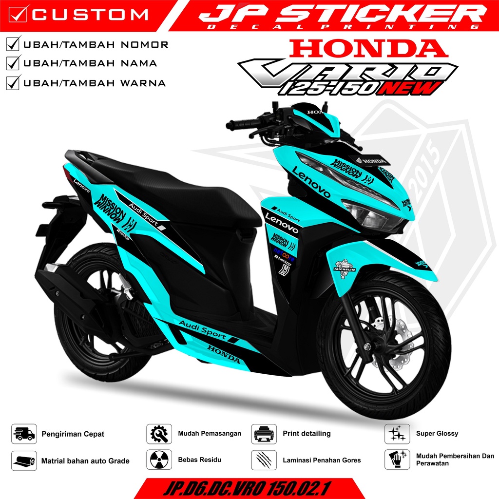 Vario 125-150 NEW Design full body Decal Sticker For VARIO 125-150 NEW