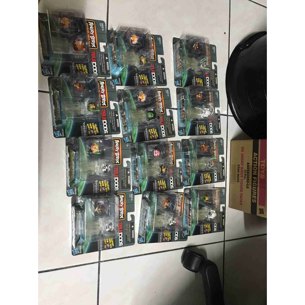 Hasbro Angry Birds Star Wars MEET RED CHUCK BOMB MATILDA LEONARD Telepods Catapult Desktop Game Boys Toys Gifts for Children