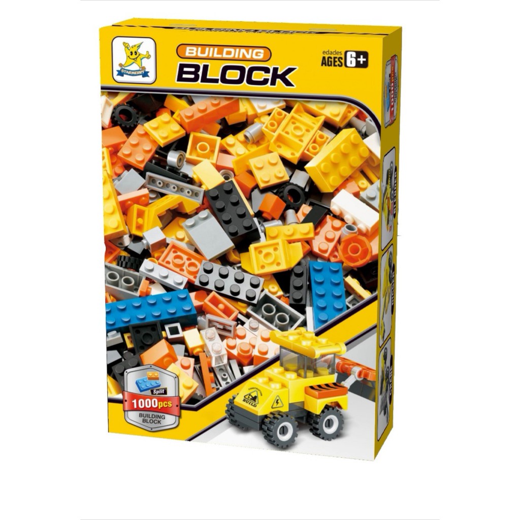 🔥Ready Stock🔥1000 PCS Mix Building Blocks Lego Compatible Bricks Block