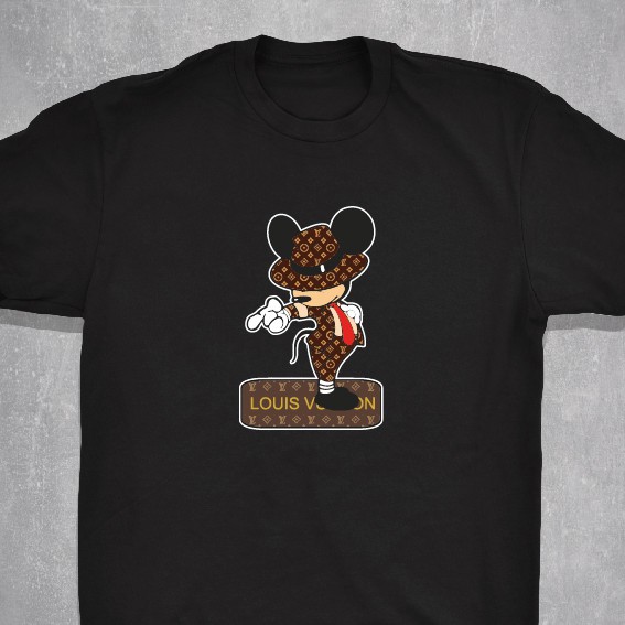 HOT Louis Vuitton Mickey Mouse Michael Jackson T-Shirt - Ethershirt
