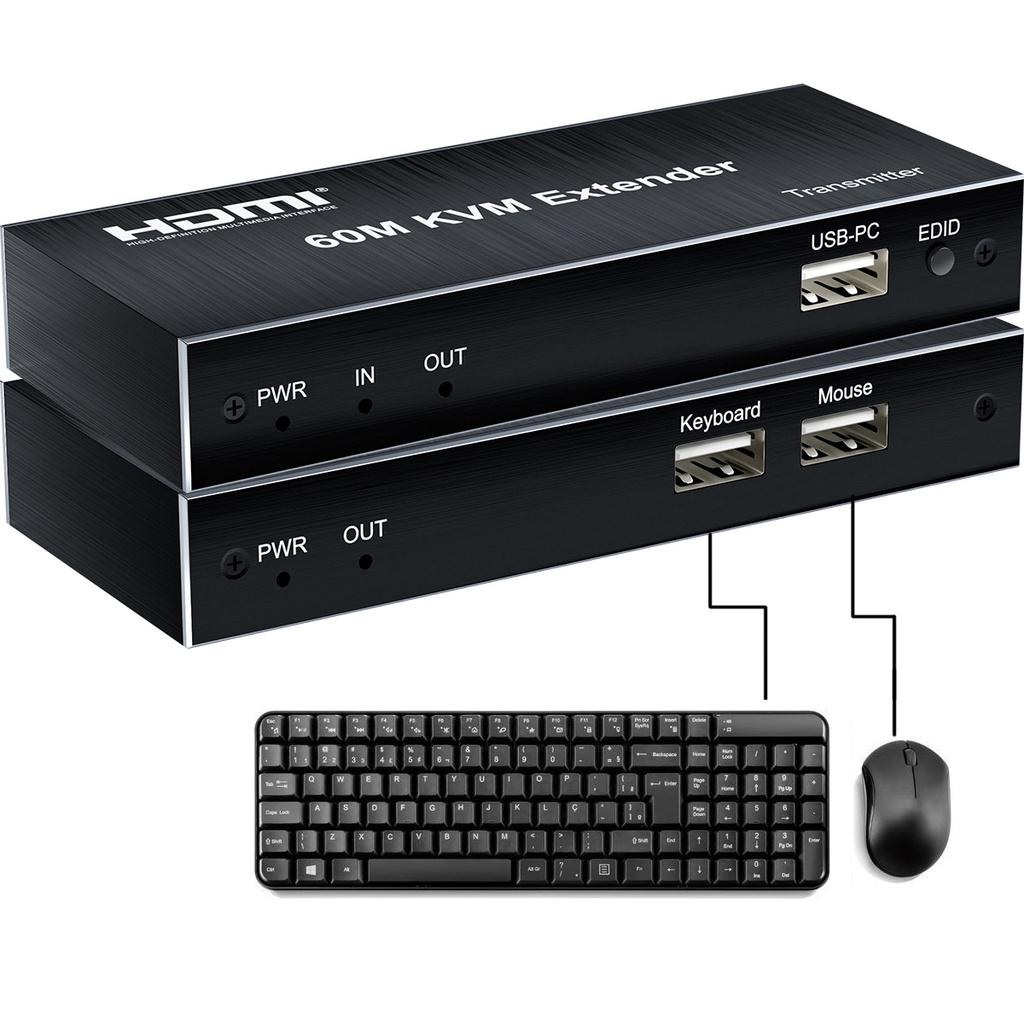 Extension Hdmi 4K 1080P Vers Rj45 Sur Adaptateurs Ethernet Réseau Lan