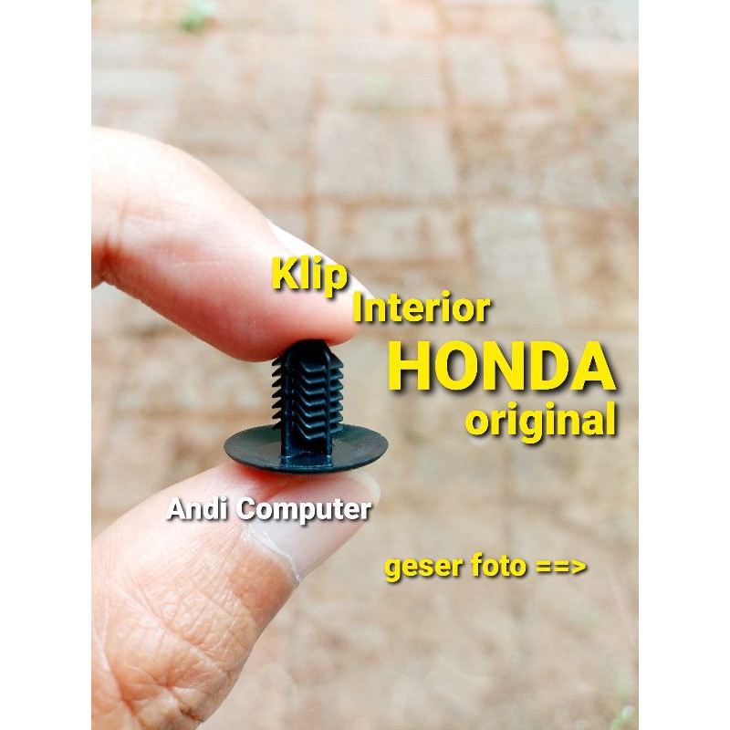 Original Honda Car Interior Clip Button Black 1 piece | Shopee Malaysia