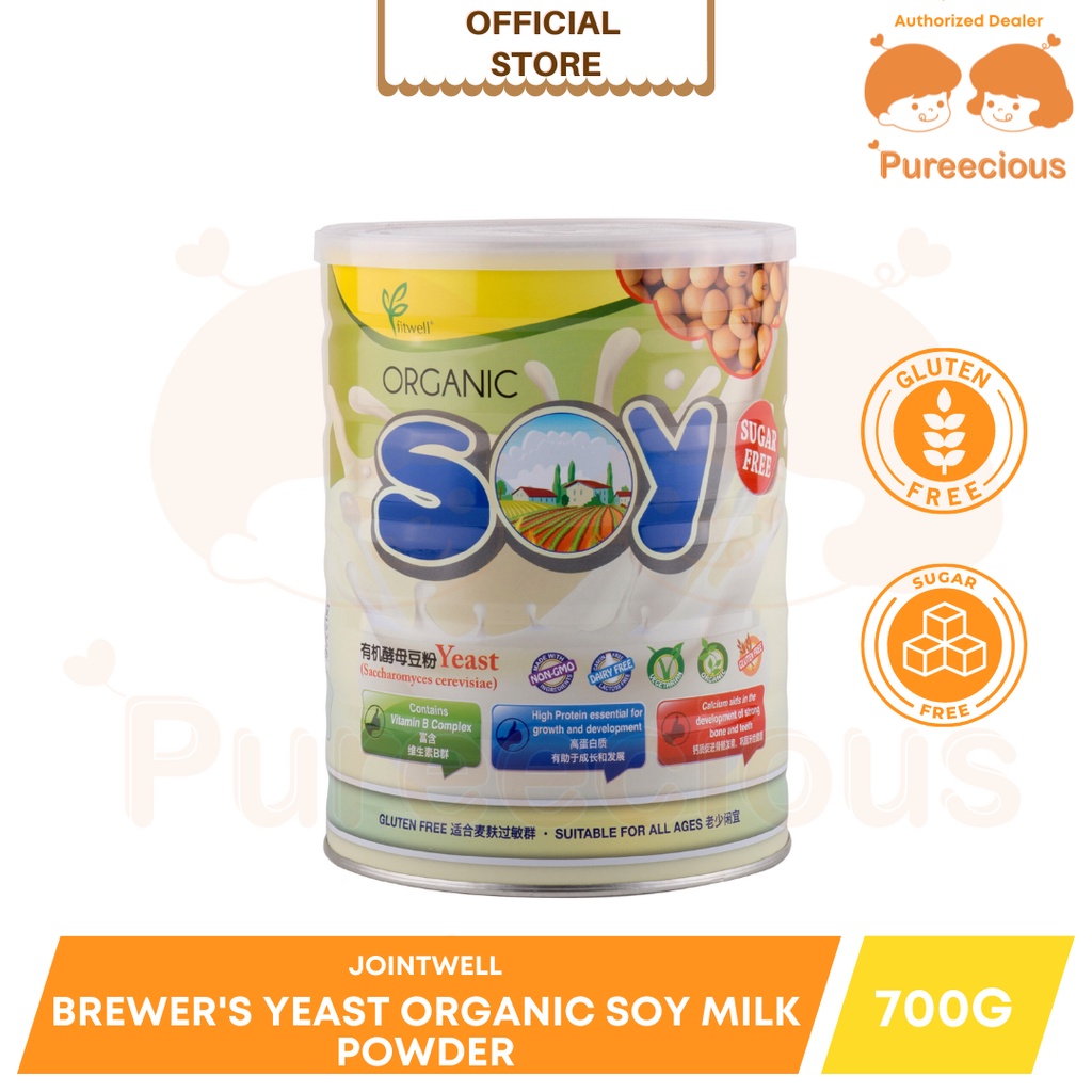 BREWER'S YEAST ORGANIC SOY MILK POWDER [700G] [JOINTWELL FITWELL] x