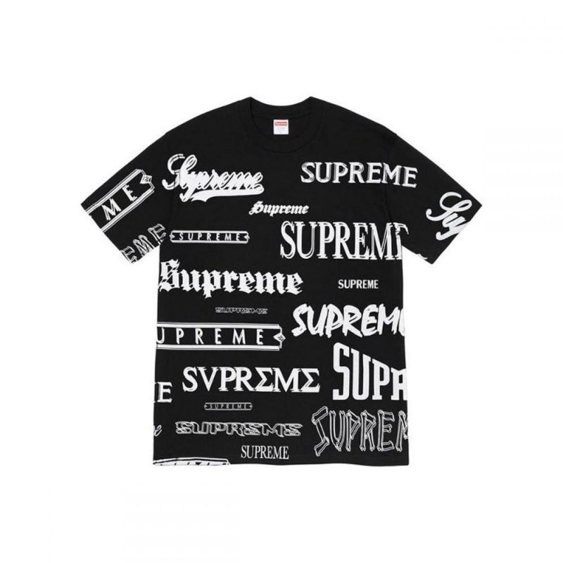 Supreme multi logo tee (fw20) | Shopee Malaysia