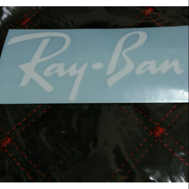 Stiker motor Ray ban warna putih | Shopee Malaysia
