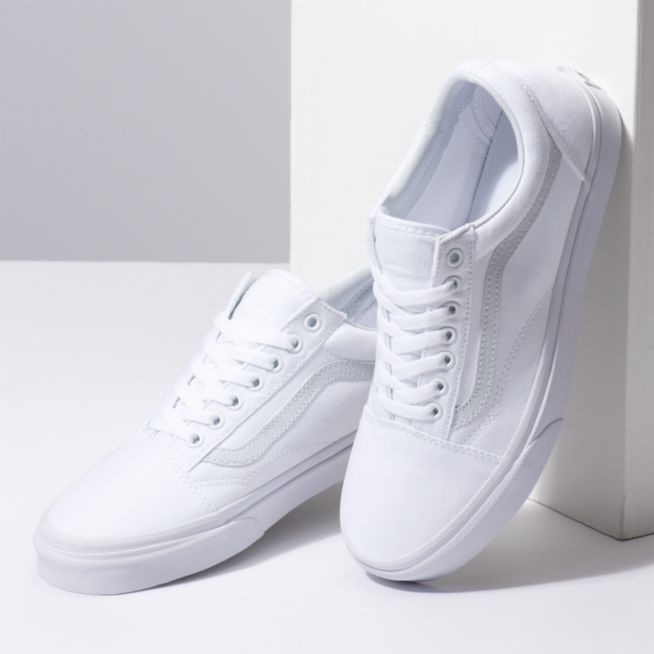 Plain sales white vans