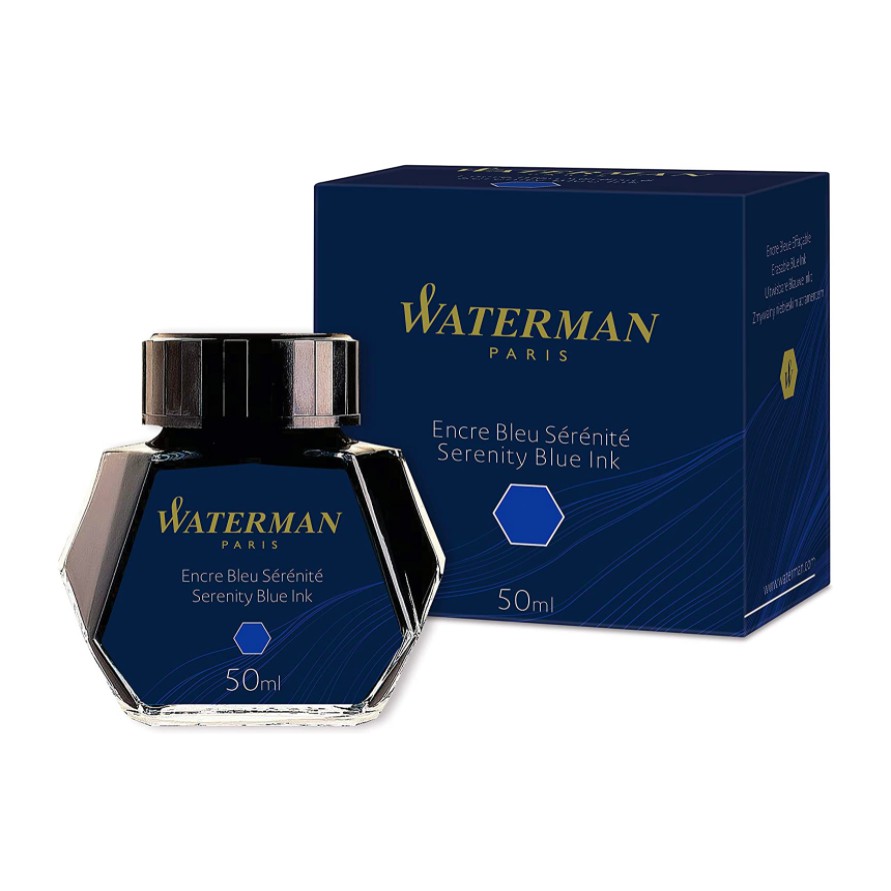 Waterman Serenity Blue Fountain Pen Ink [5ml Sample] Shopee Malaysia
