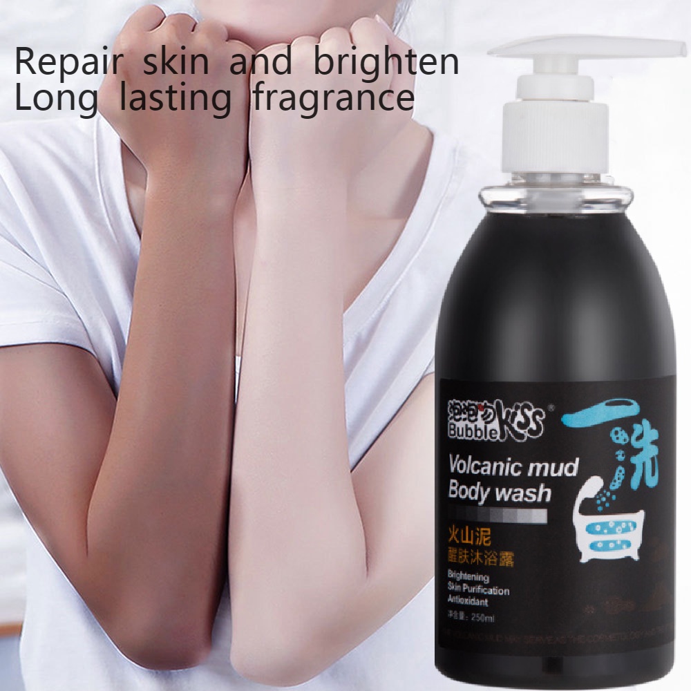Volcanic Mud Body Wash Whitening Body Tanning Repair Moisturizing
