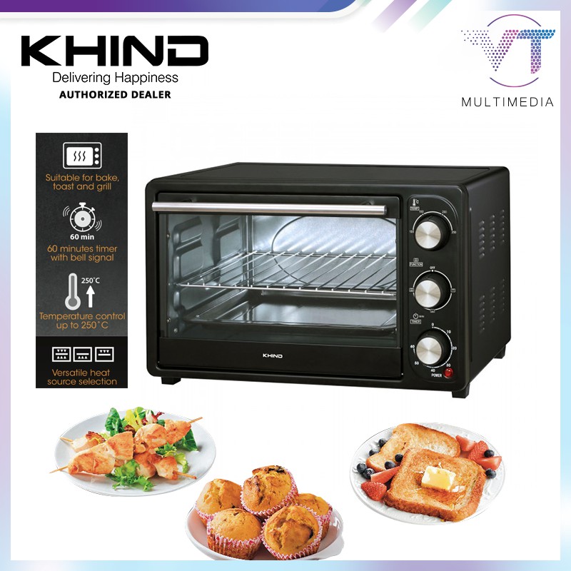 Khind 23l 25l 30l Electric Oven Ot23b Ot25b Ot3005 Oven Khind Ketuhar Elektrik 烤箱 8779