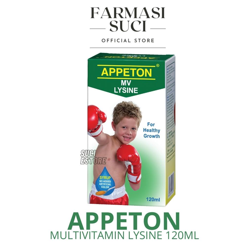 Appeton Multivitamin Lysine Syrup 120ml Apple Flavour Shopee Malaysia