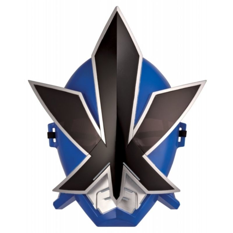 Bandai Power Ranger Blue Samurai Mask Cosplay | Shopee Malaysia
