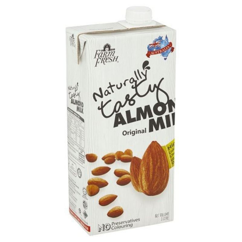 Farm Fresh UHT Almond Milk 1 Litre Shopee Malaysia
