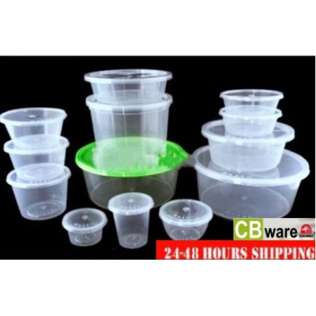 [READY STOCK] Round Microwave Food Container With Lid Tupperware ...