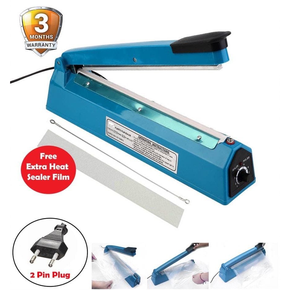 PFS-300 300MM 12" IMPULSE SEALER PLASTIC BAG PACKAGING SEALER TUTUP ...