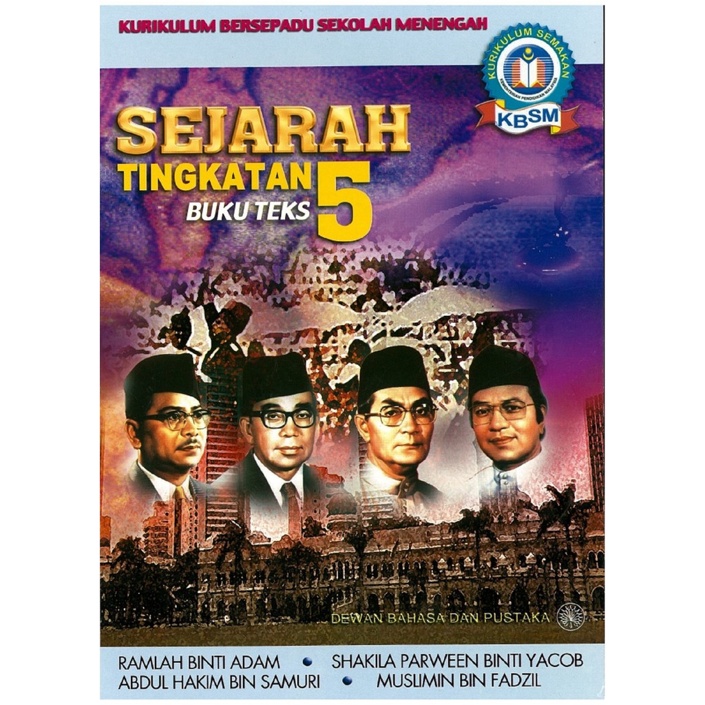 BUKU TEKS TINGKATAN 5 SEJARAH KBSM | Shopee Malaysia