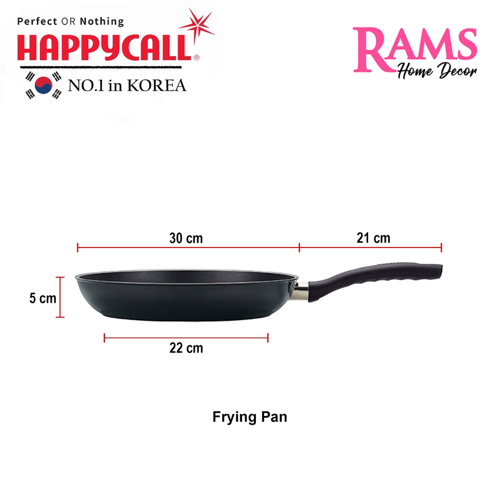 Happycall 30cm / 32cm Solar Non Stick Diamond Frying Pan / Wokpan ...