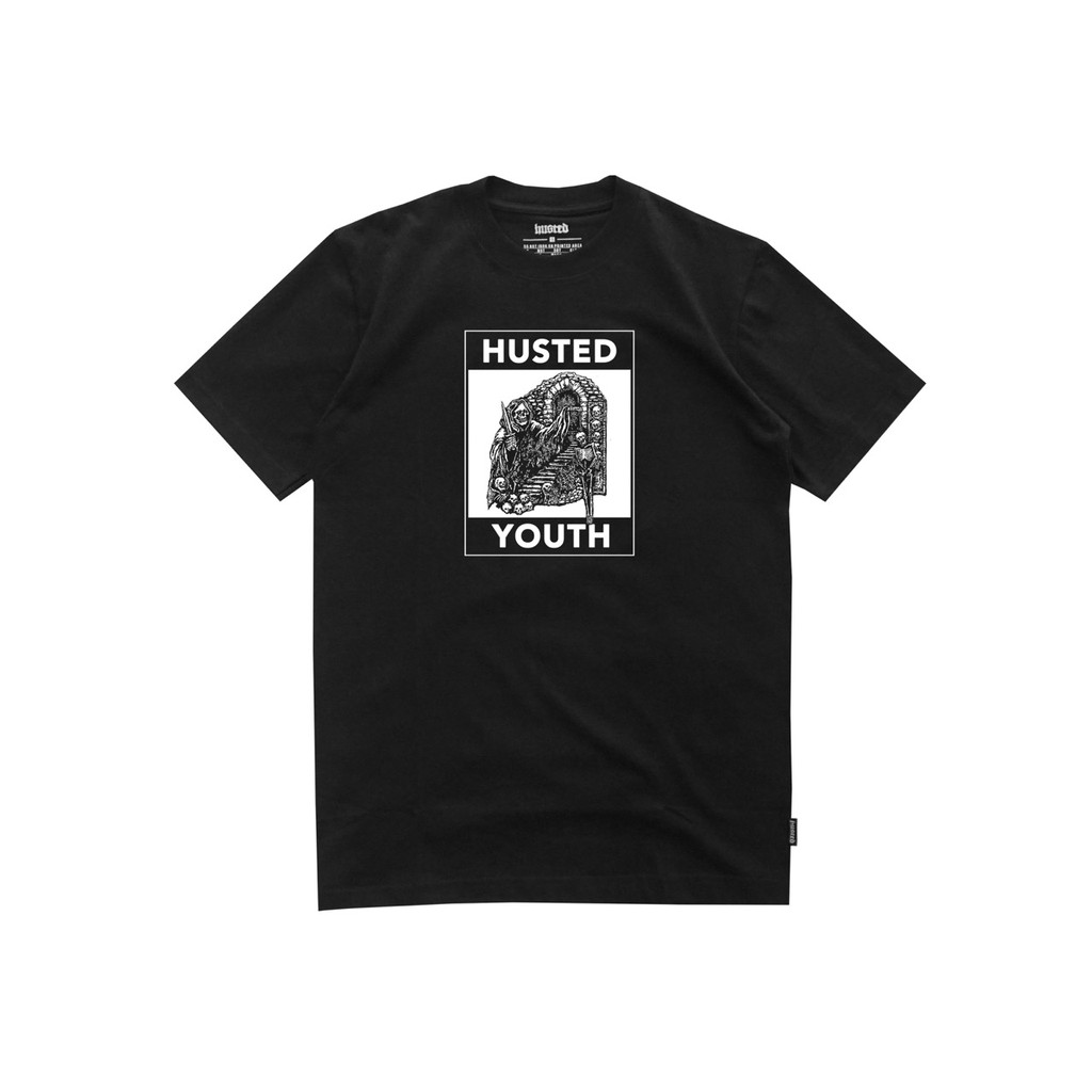 HITAM Husted GATEZ Black T-Shirt | Shopee Malaysia