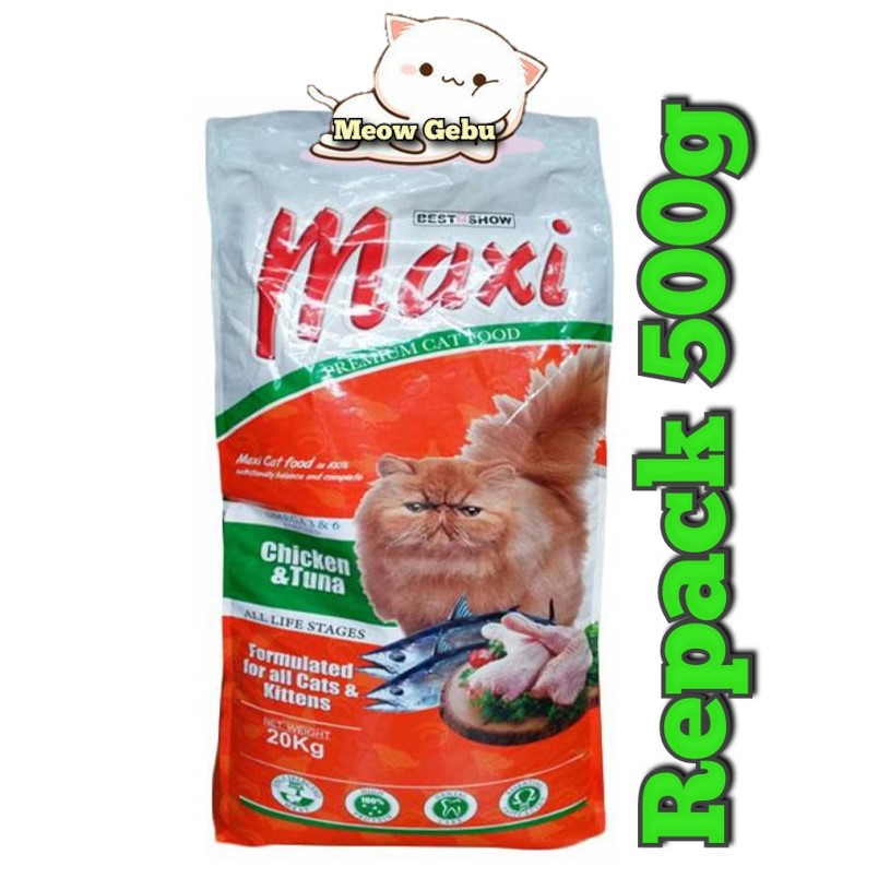 Maxi shop cat food