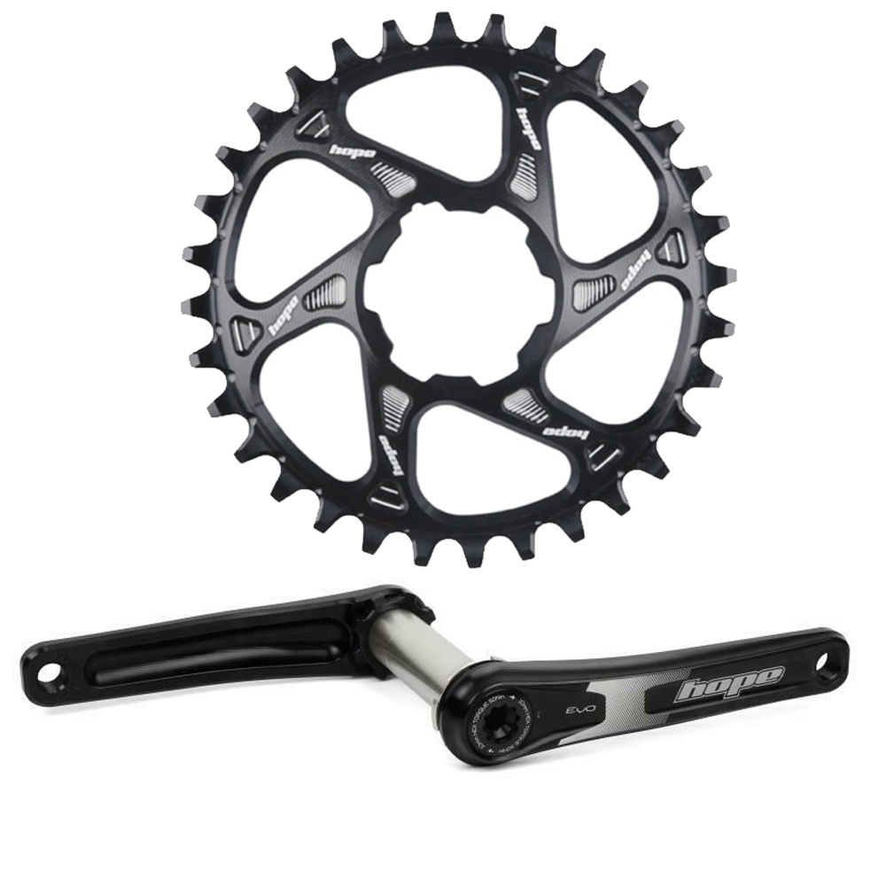 Hope store spiderless crankset