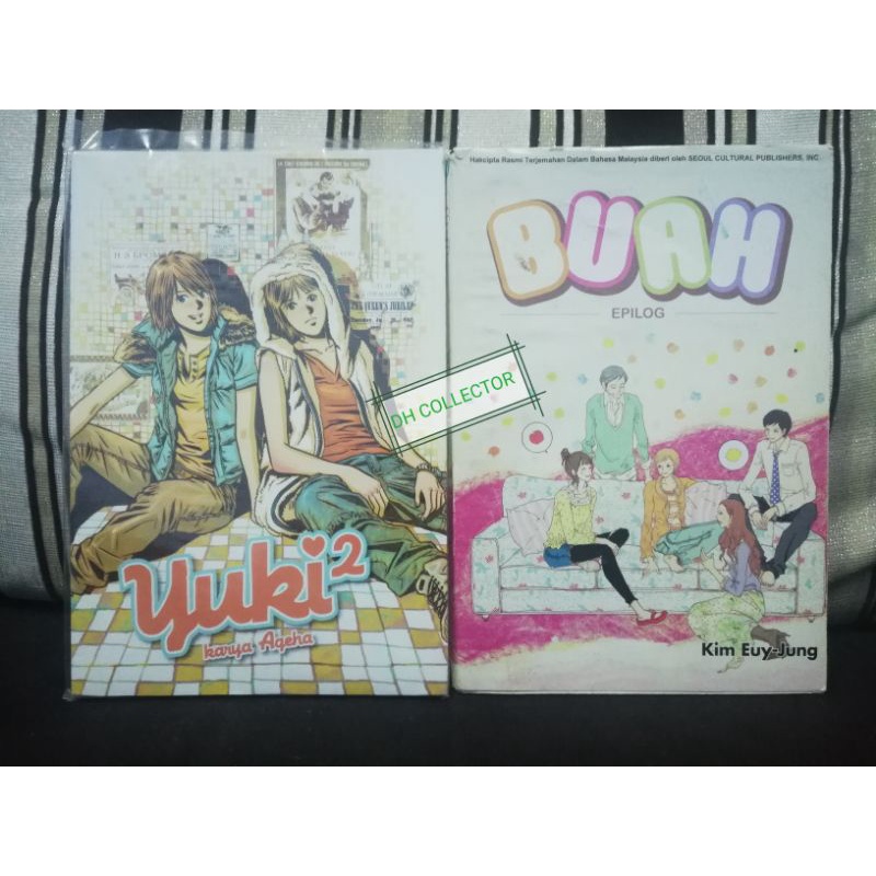 BUKU KOMIK BUAH EPILOG DAN YUKI2 | Shopee Malaysia