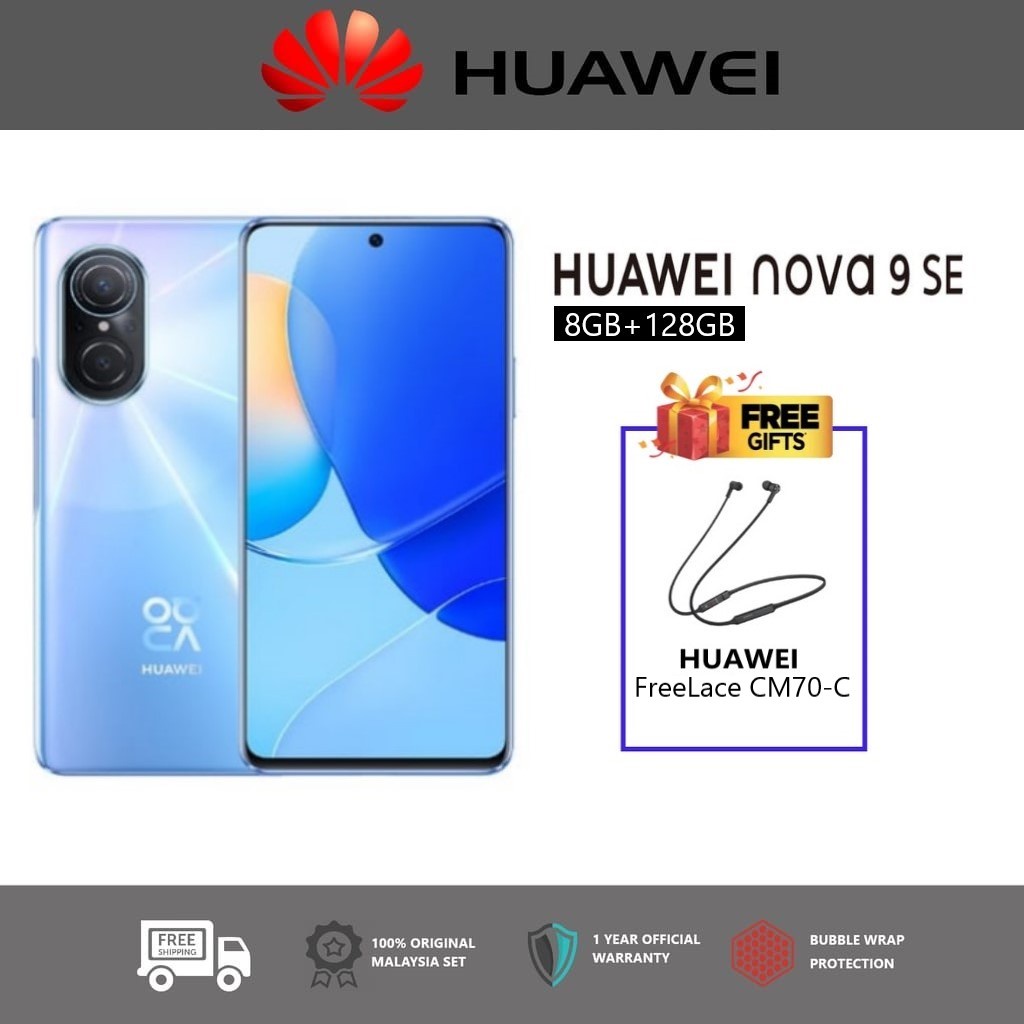 Huawei Nova 9se 128GB ROM + 8GB RAM 90HZ Screen SnapDragon 680 66W ...