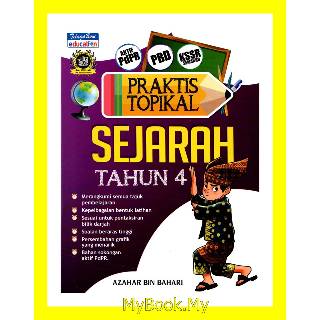 MyB Buku Latihan : Praktis Topikal Sejarah Tahun 4 (Telaga Biru ...