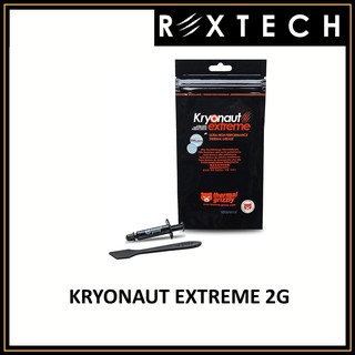 Thermal Grizzly Malaysia - Thermal Grizzly Kryonaut Extreme is based on our  well known Kryonaut paste. For Kryonaut Extreme the maximum thermal  conductivity was accomplished due to the smallest particle size, thinner