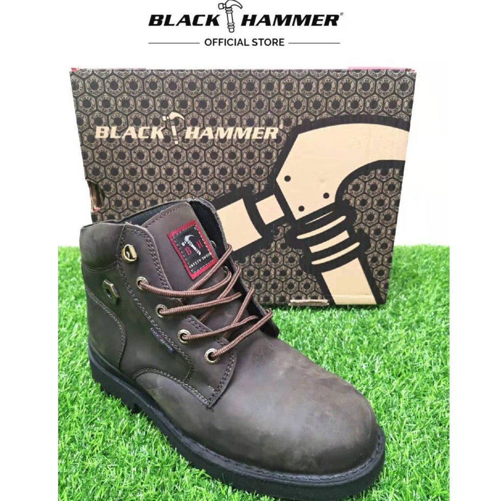 BLACK HAMMER Safety Shoe B 4660 Kasut Keselamatan BLACK HAMMER [Free