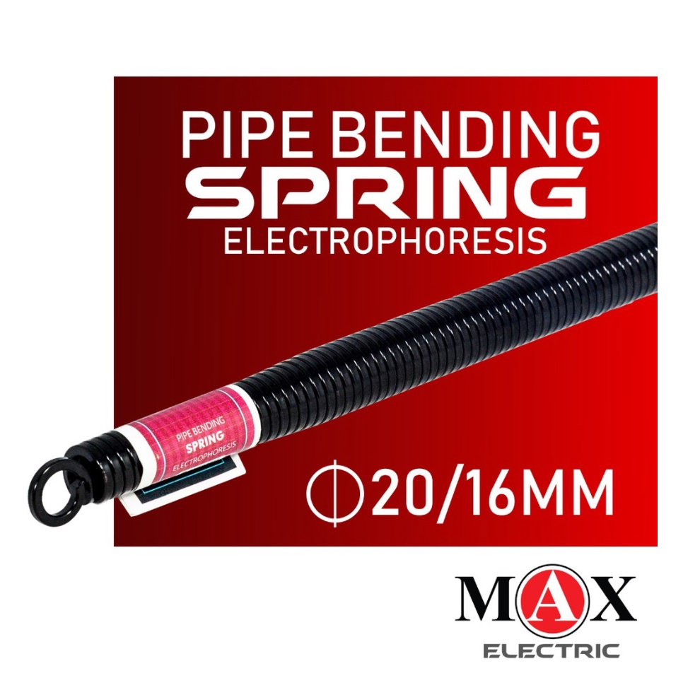 MAXVI ELECTRIC PIPE BENDING SPRING ELECTROPHORESIS / 20MM / 25MM