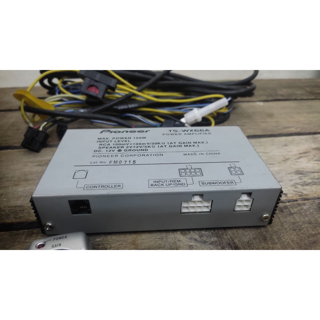 Pioneer Carrozzeria TS-WX66A | Built in AMP Sub Woofer Speakers
