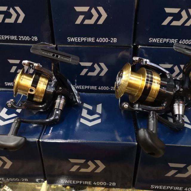 Daiwa Spinning Reels Sweepfire-2B Front Drag CHOOSE YOUR MODEL!, Daiwa  Sweepfire E Weight