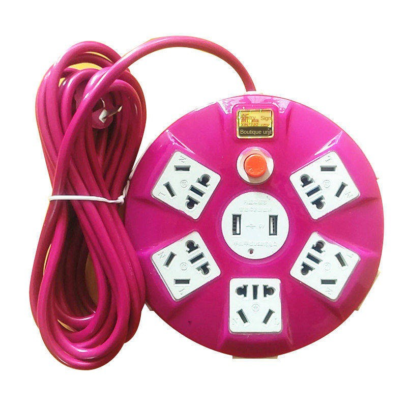 Power plug Extension socket socket USB power plug Adapter port Soket ...